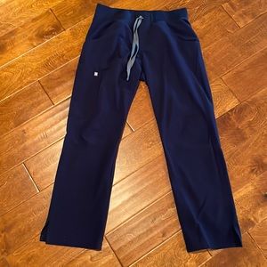 Navy Figs Scrub Pants